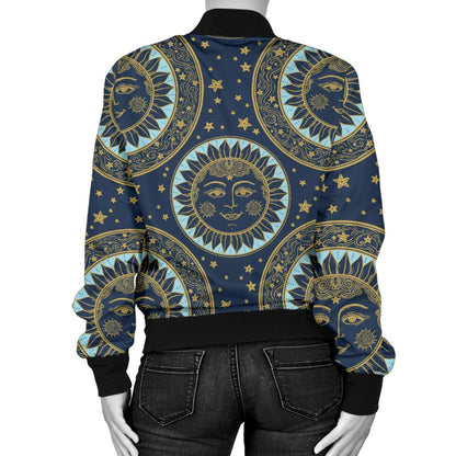 Boho Sun Dream Women Casual Bomber Jacket