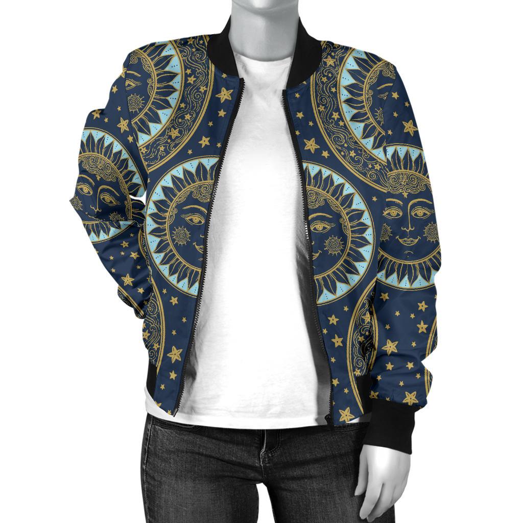 Boho Sun Dream Women Casual Bomber Jacket