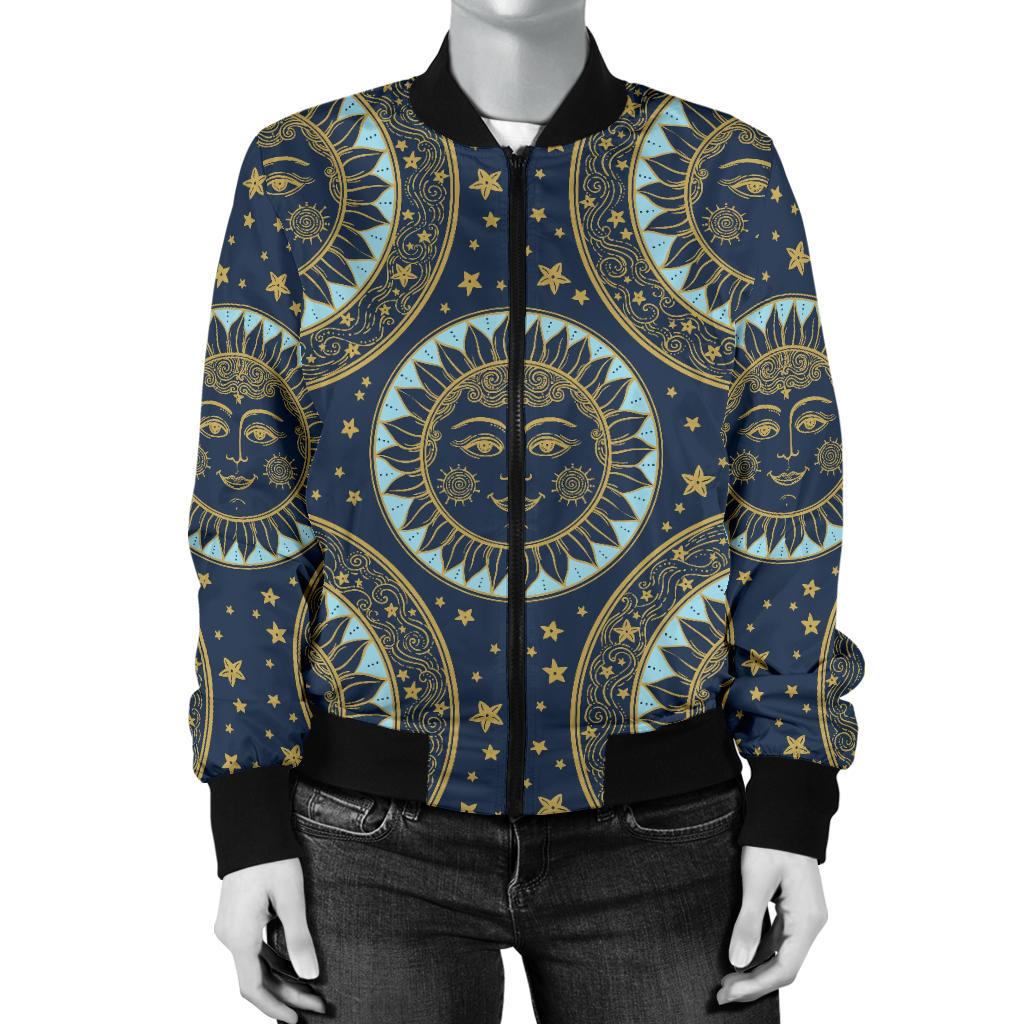 Boho Sun Dream Women Casual Bomber Jacket