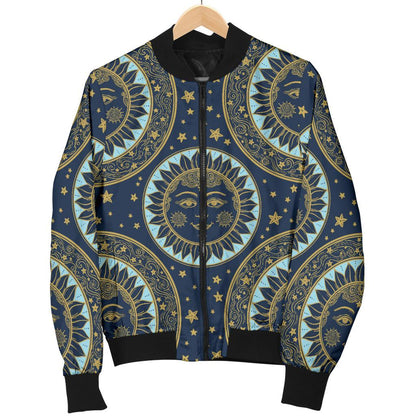 Boho Sun Dream Women Casual Bomber Jacket