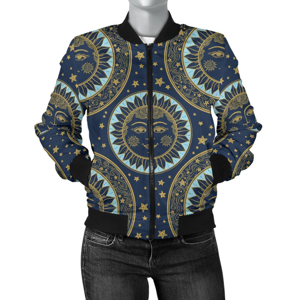 Boho Sun Dream Women Casual Bomber Jacket
