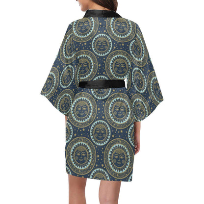Boho Sun Dream Women Short Kimono Robe