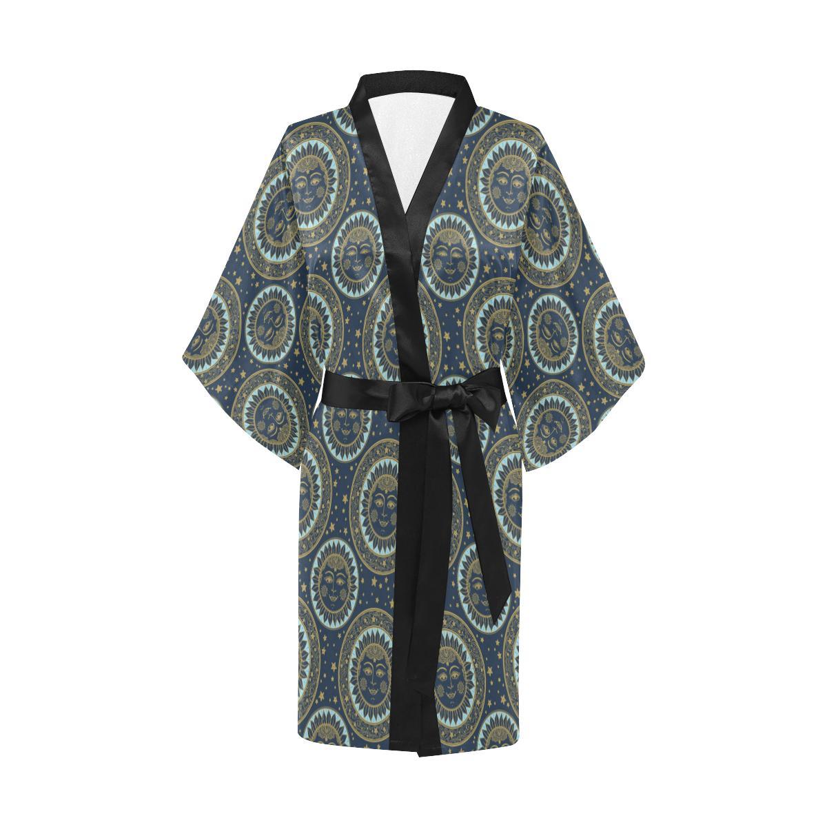 Boho Sun Dream Women Short Kimono Robe