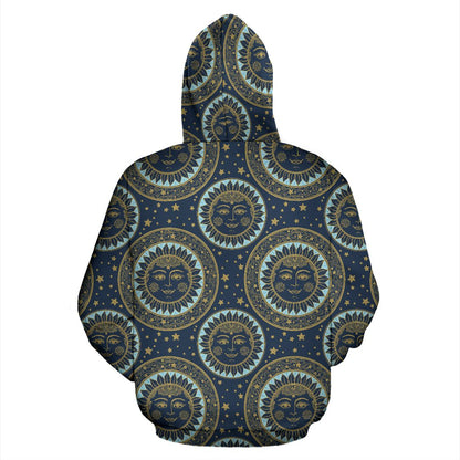 Boho Sun Dream Zip Up Hoodie