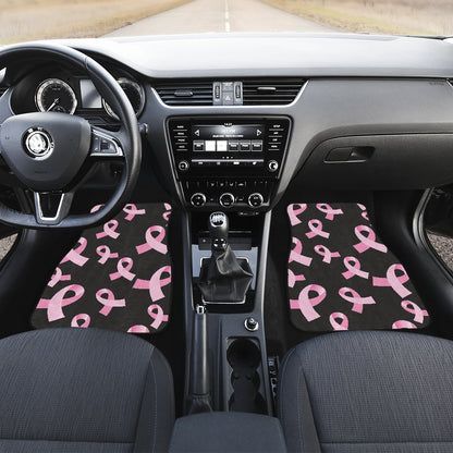 Breast Cancer Awareness Design Car Floor Mats