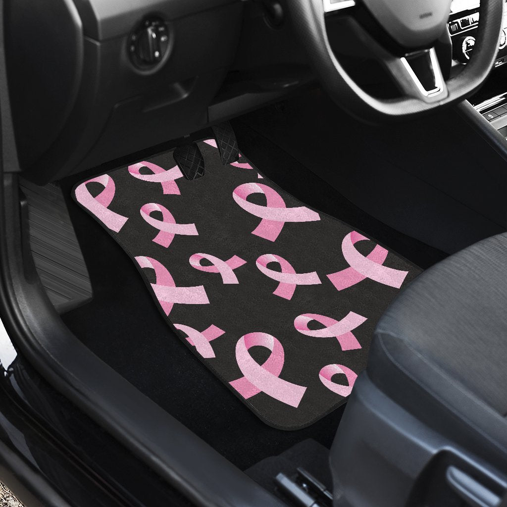 Breast Cancer Awareness Design Car Floor Mats
