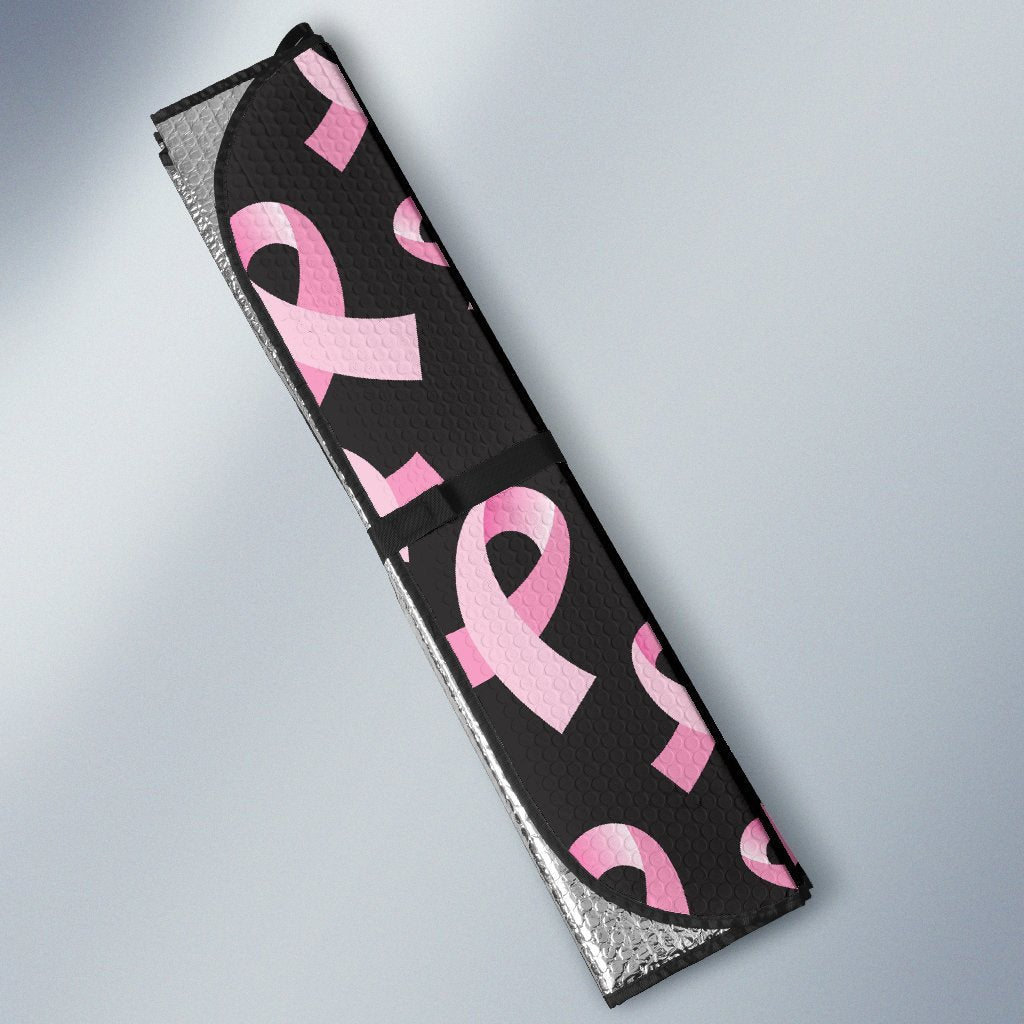 Breast Cancer Awareness Design Car Sun Shade For Windshield