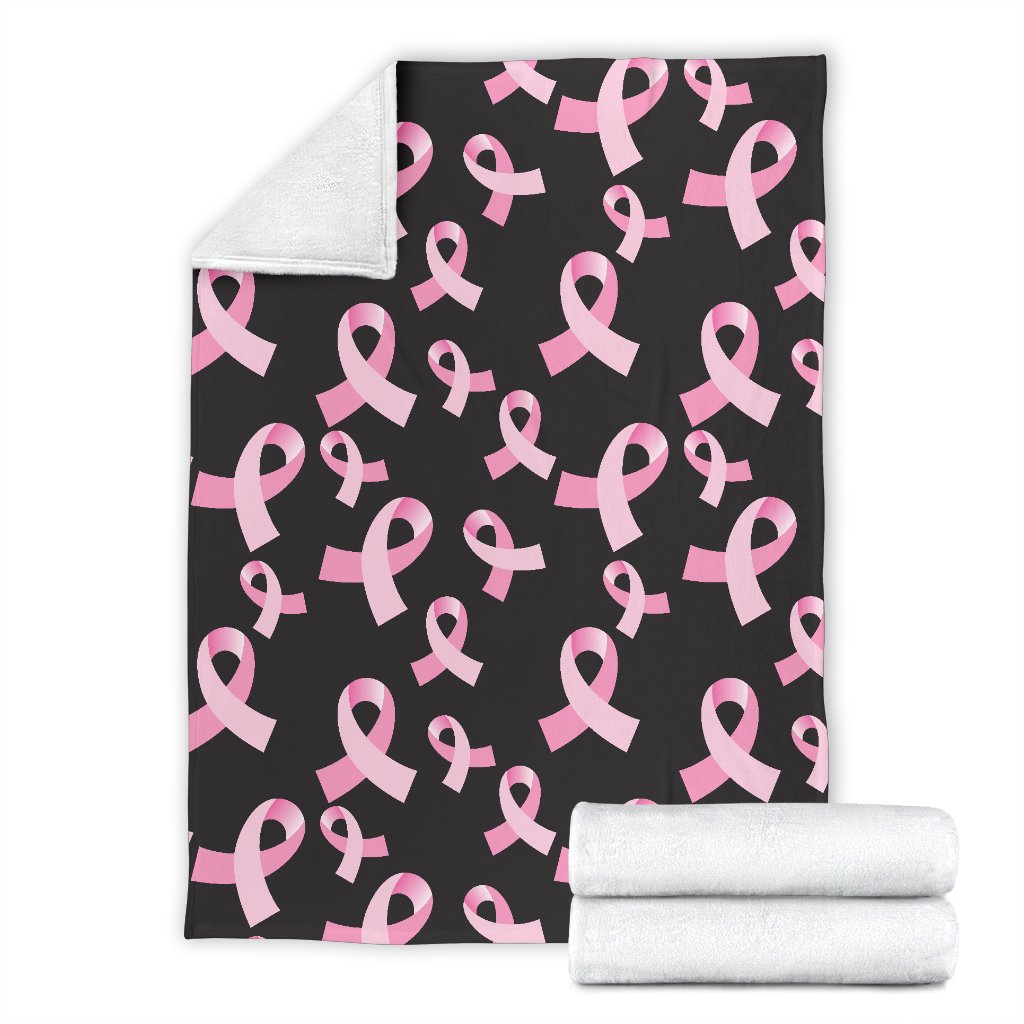 Breast Cancer Awareness Design Fleece Blanket