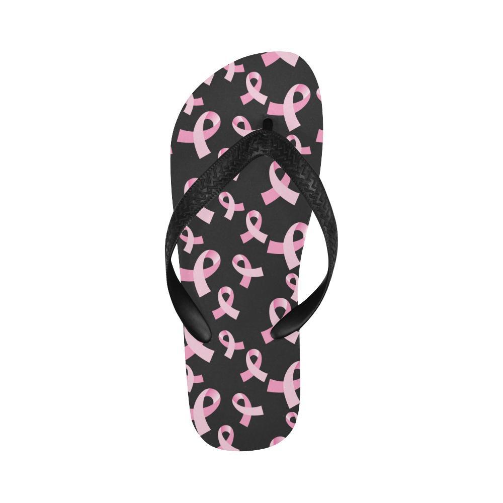 Breast Cancer Awareness Design Flip Flops-JTAMIGO.COM