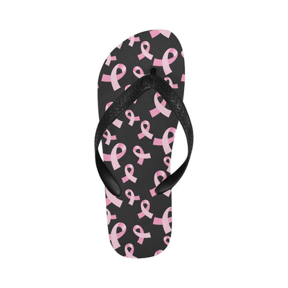 Breast Cancer Awareness Design Flip Flops-JTAMIGO.COM