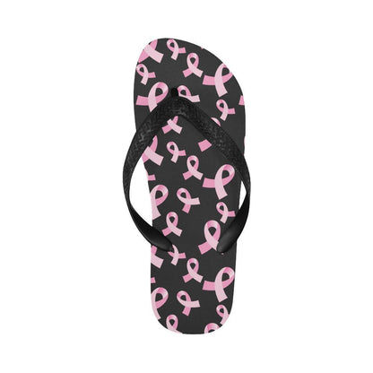 Breast Cancer Awareness Design Flip Flops-JTAMIGO.COM