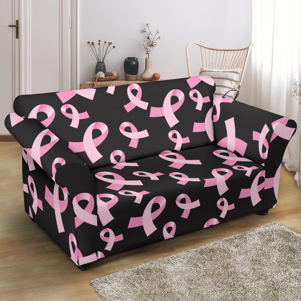 Breast Cancer Awareness Design Loveseat Slipcover-JTAMIGO.COM