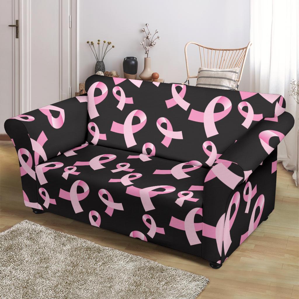 Breast Cancer Awareness Design Loveseat Slipcover-JTAMIGO.COM