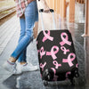 Breast Cancer Awareness Design Luggage Cover Protector