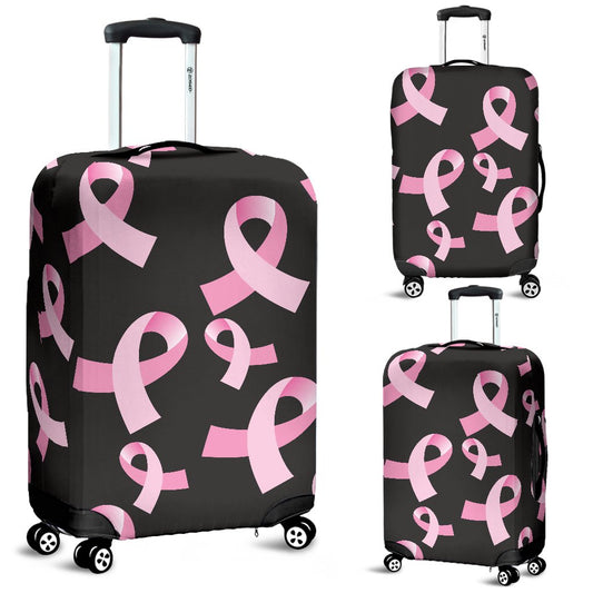 Breast Cancer Awareness Design Luggage Cover Protector