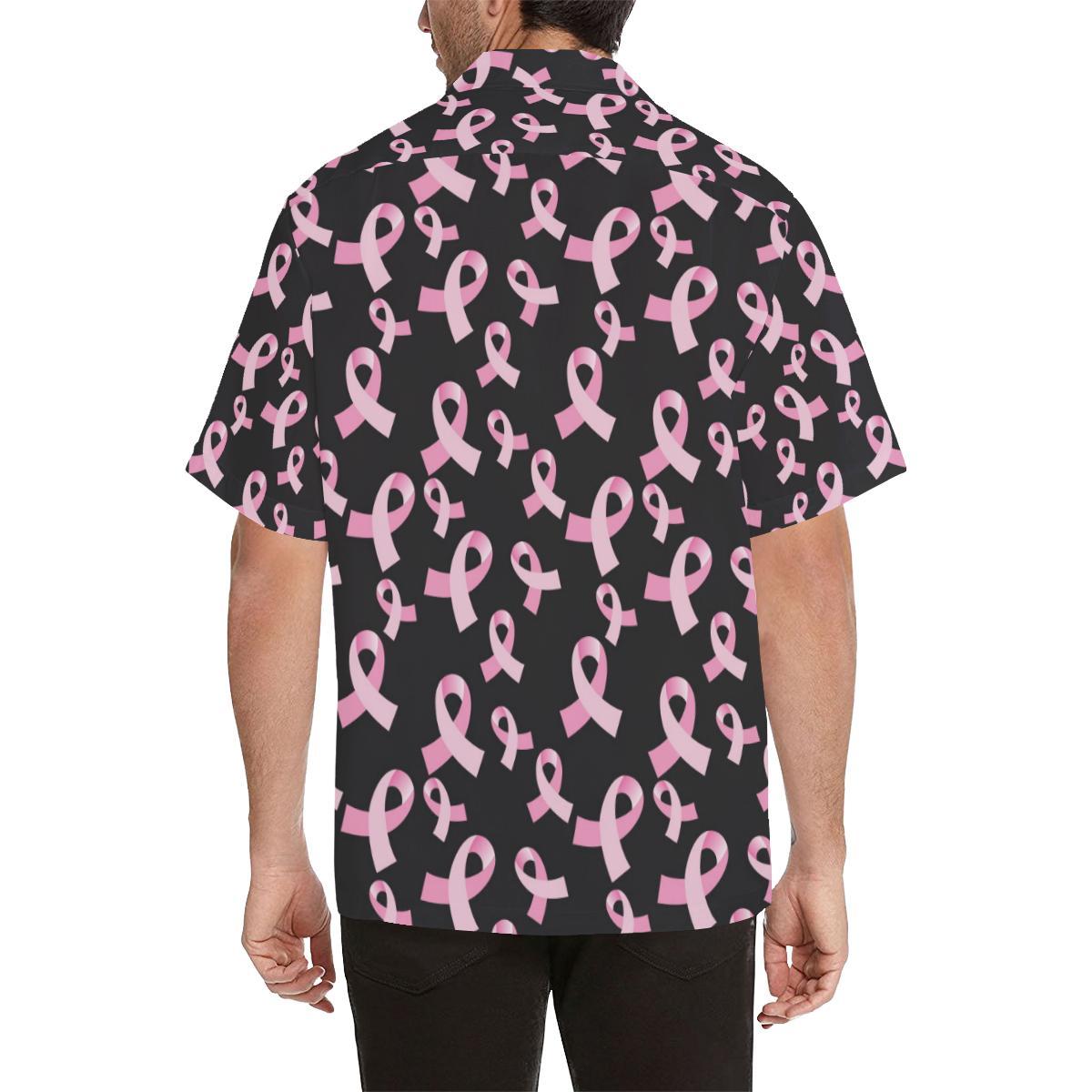 Breast Cancer Awareness Design Men Aloha Hawaiian Shirt