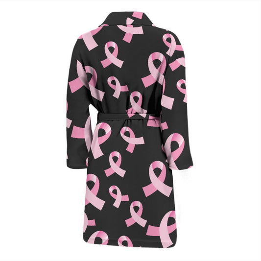 Breast Cancer Awareness Design Men Bath Robe-JTAMIGO.COM