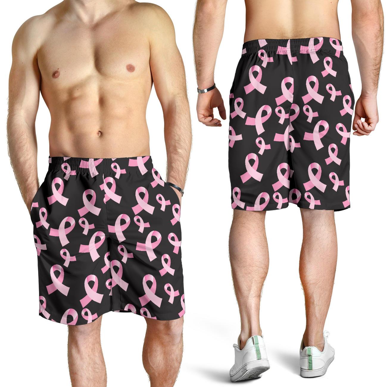 Breast Cancer Awareness Design Mens Shorts-JTAMIGO.COM