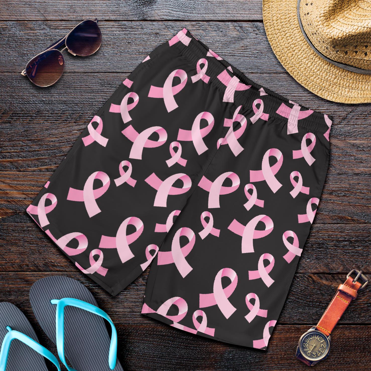 Breast Cancer Awareness Design Mens Shorts-JTAMIGO.COM