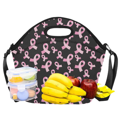 Breast Cancer Awareness Design Neoprene Lunch Bag (Model 1669)(Large)-JTAMIGO.COM