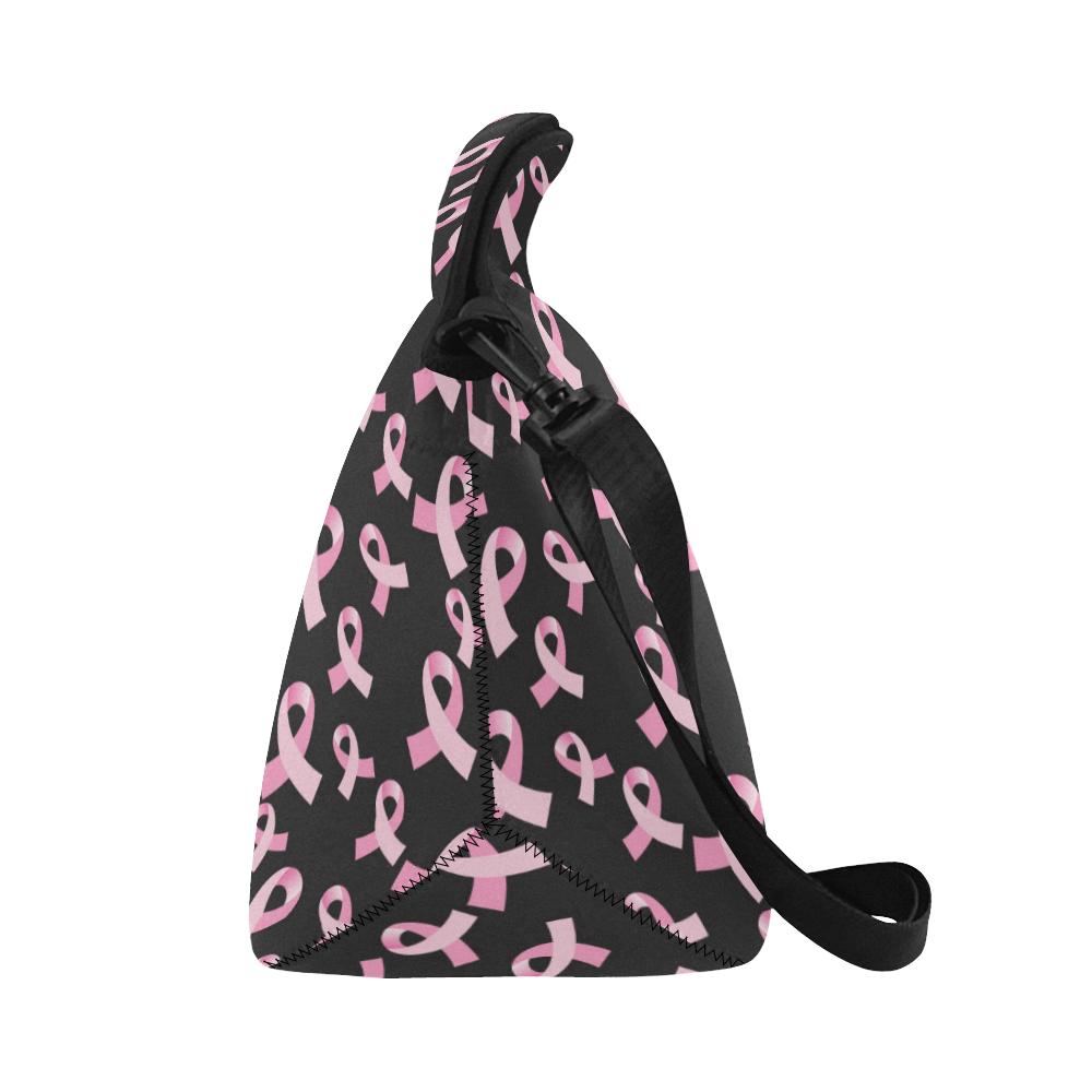 Breast Cancer Awareness Design Neoprene Lunch Bag (Model 1669)(Large)-JTAMIGO.COM