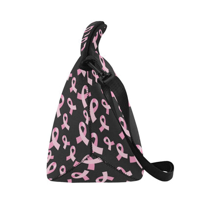 Breast Cancer Awareness Design Neoprene Lunch Bag (Model 1669)(Large)-JTAMIGO.COM