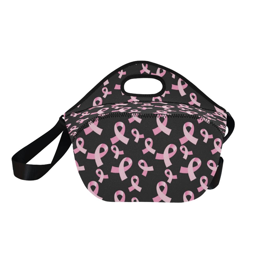 Breast Cancer Awareness Design Neoprene Lunch Bag (Model 1669)(Large)-JTAMIGO.COM