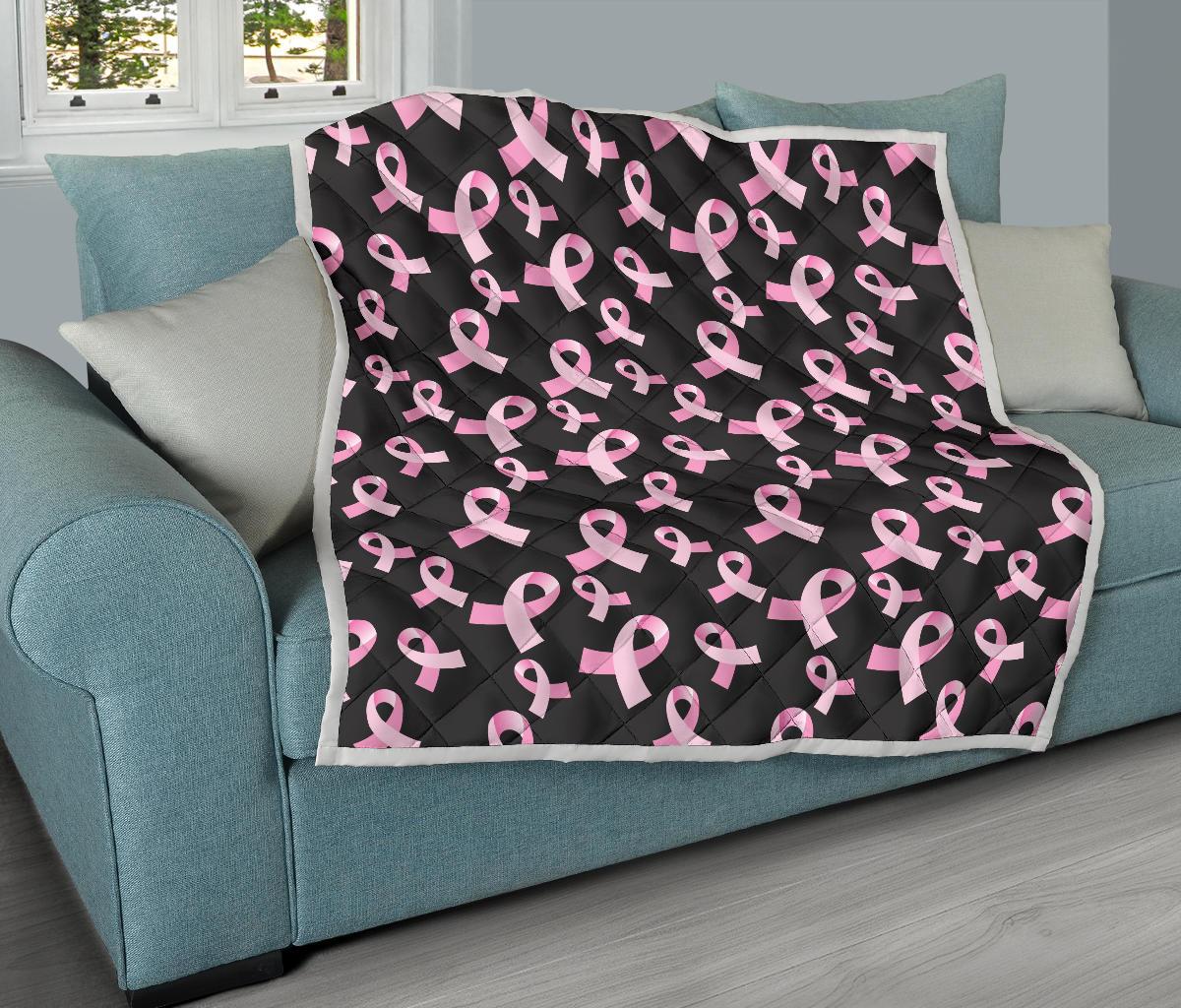 Breast Cancer Awareness Design Premium Quilt-JTAMIGO.COM