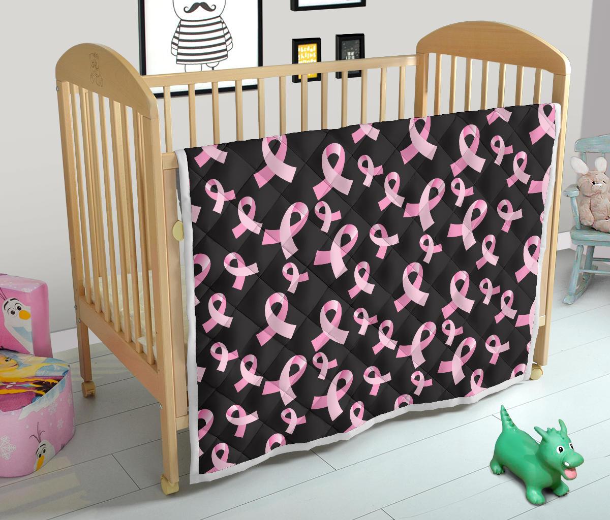 Breast Cancer Awareness Design Premium Quilt-JTAMIGO.COM