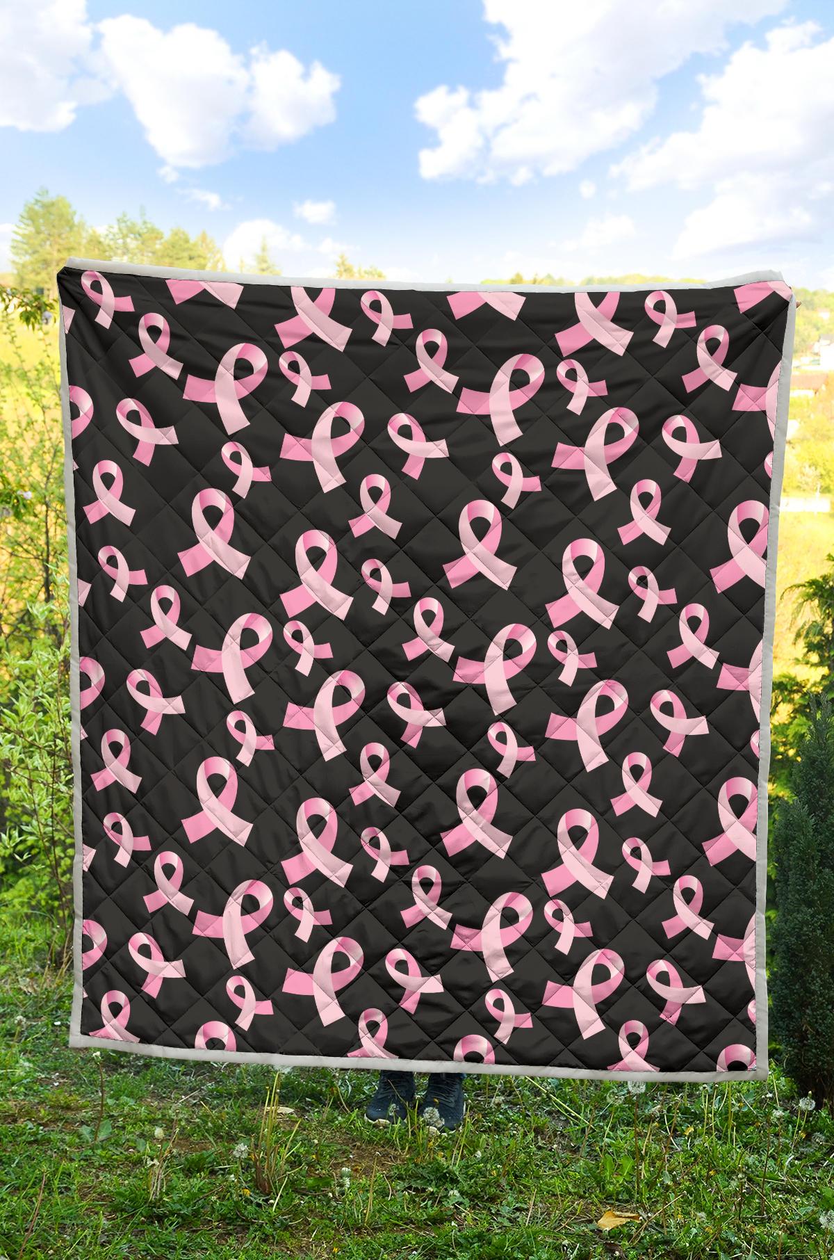 Breast Cancer Awareness Design Premium Quilt-JTAMIGO.COM