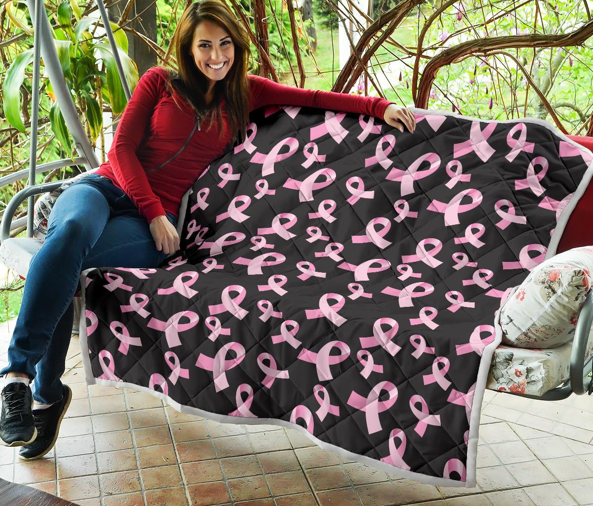 Breast Cancer Awareness Design Premium Quilt-JTAMIGO.COM