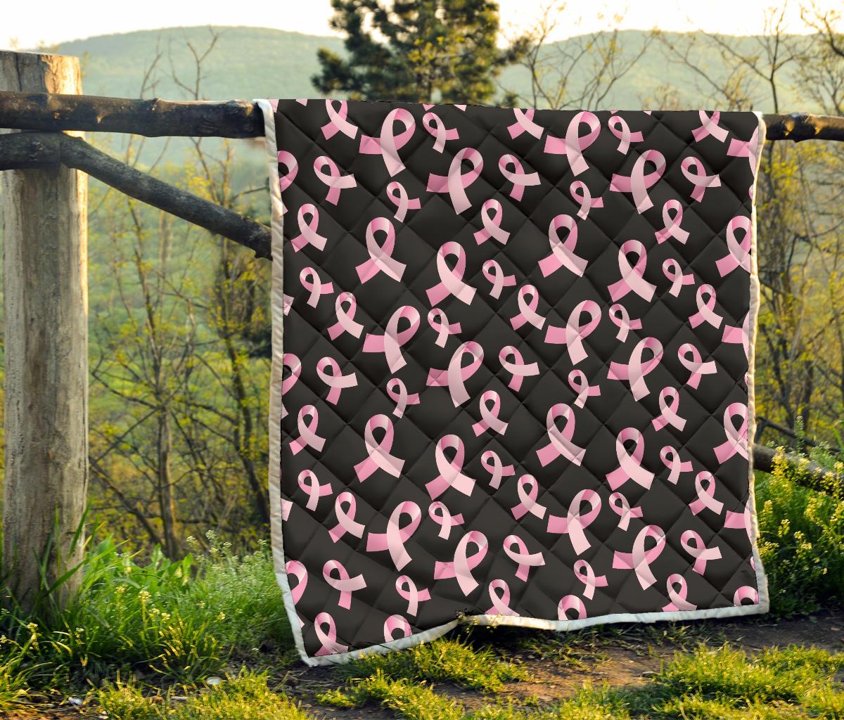 Breast Cancer Awareness Design Premium Quilt-JTAMIGO.COM