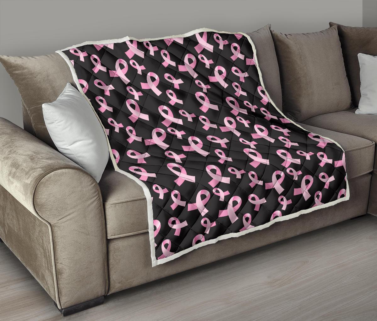Breast Cancer Awareness Design Premium Quilt-JTAMIGO.COM