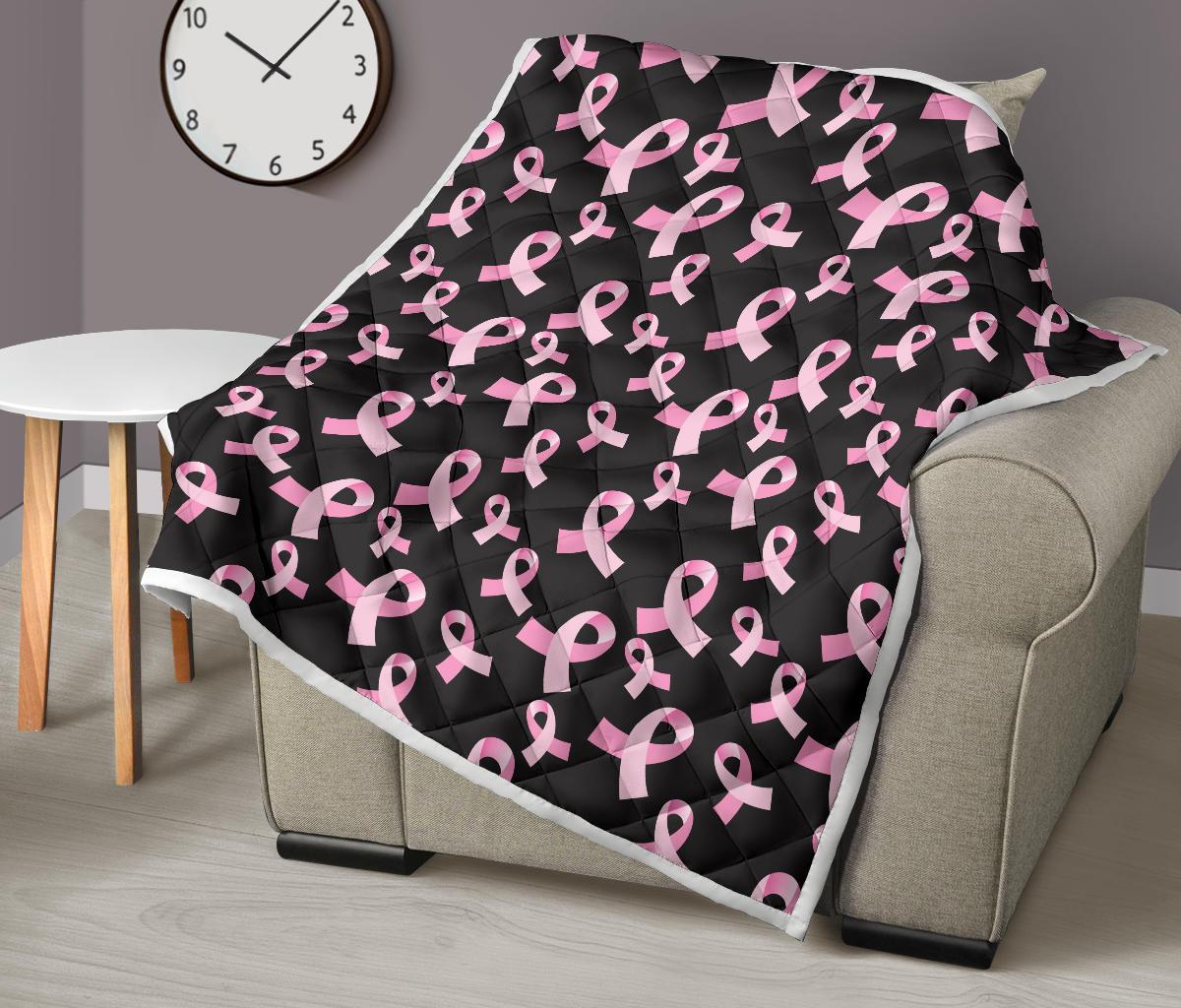 Breast Cancer Awareness Design Premium Quilt-JTAMIGO.COM