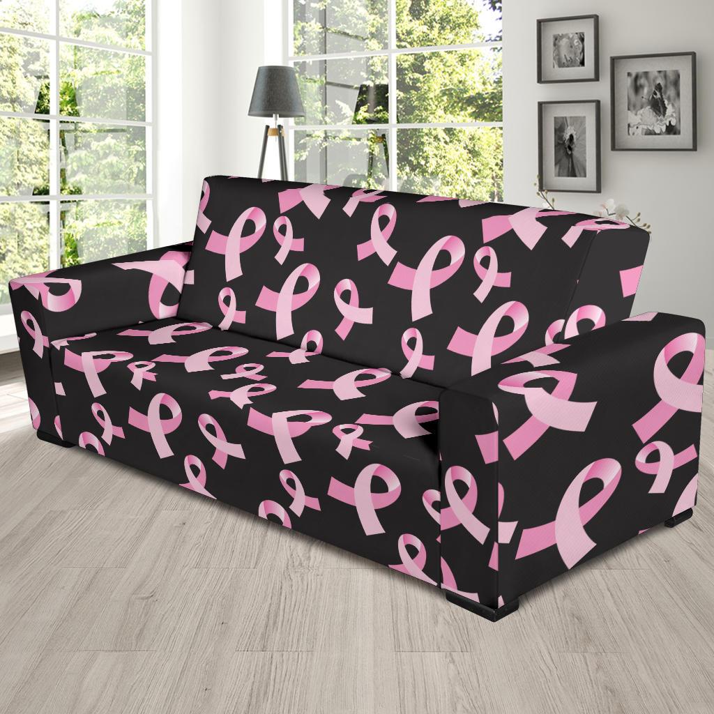 Breast Cancer Awareness Design Sofa Slipcover-JTAMIGO.COM