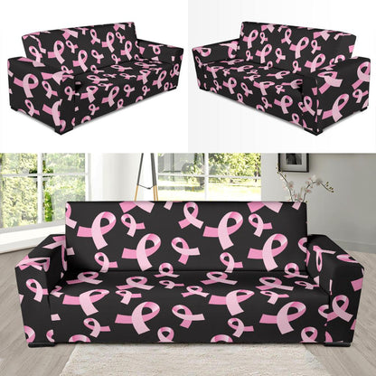 Breast Cancer Awareness Design Sofa Slipcover-JTAMIGO.COM