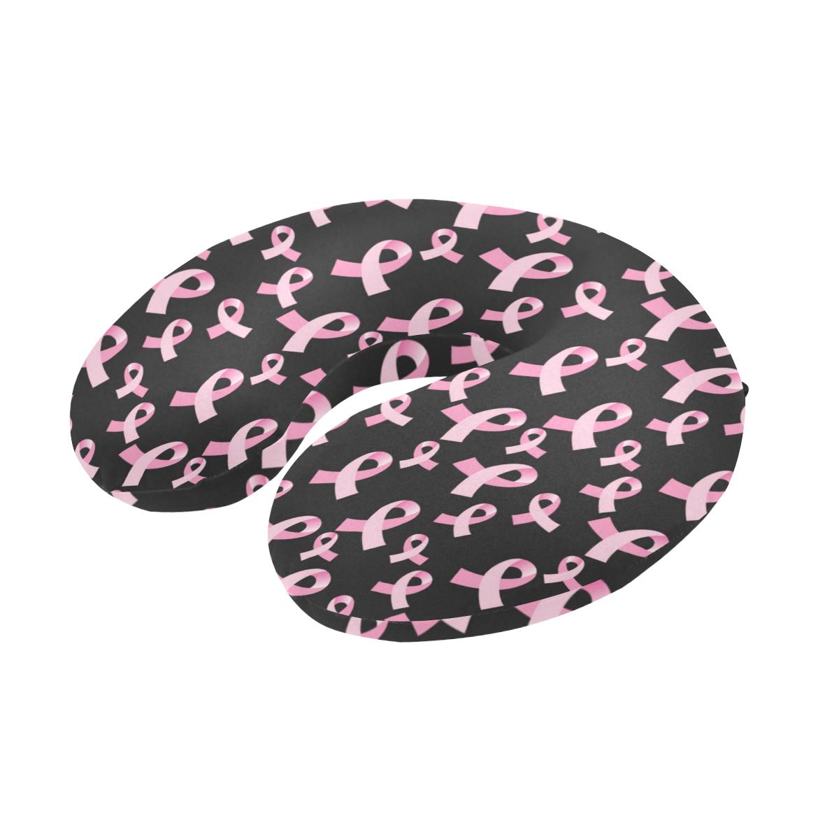 Breast Cancer Awareness Design U-Shaped Travel Neck Pillow-JTAMIGO.COM