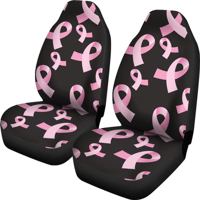 Breast Cancer Awareness Design Universal Fit Car Seat Covers