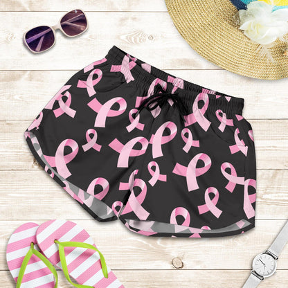 Breast Cancer Awareness Design Women Shorts-JTAMIGO.COM