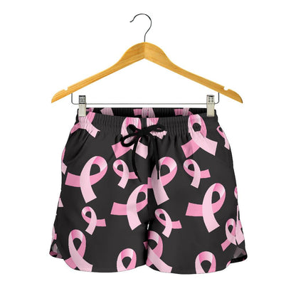 Breast Cancer Awareness Design Women Shorts-JTAMIGO.COM