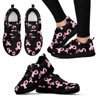 Breast Cancer Awareness Design Women Sneakers Shoes