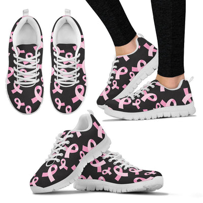 Breast Cancer Awareness Design Women Sneakers Shoes