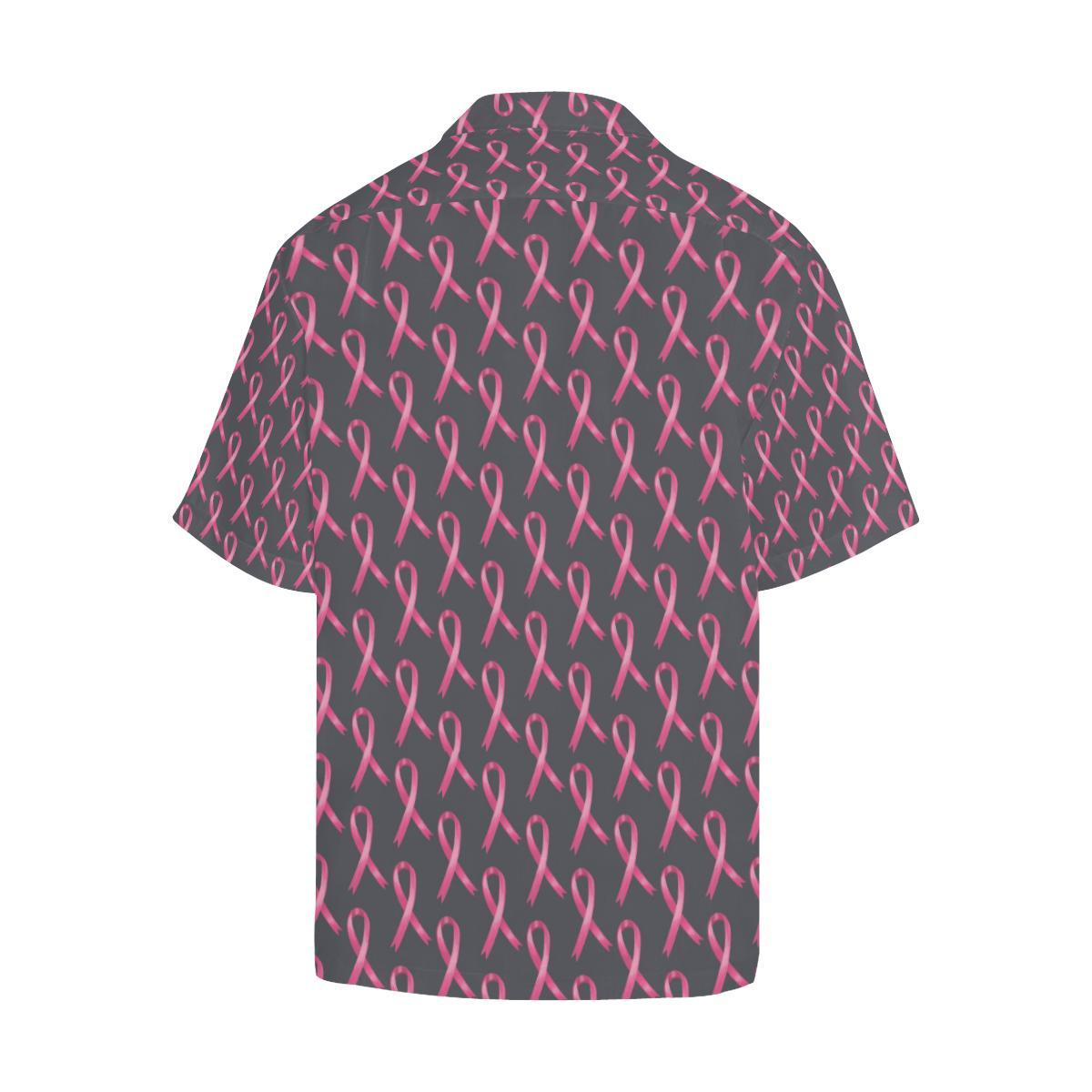Breast Cancer Awareness Pattern Men Aloha Hawaiian Shirt
