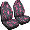 Breast Cancer Awareness Pattern Universal Fit Car Seat Covers