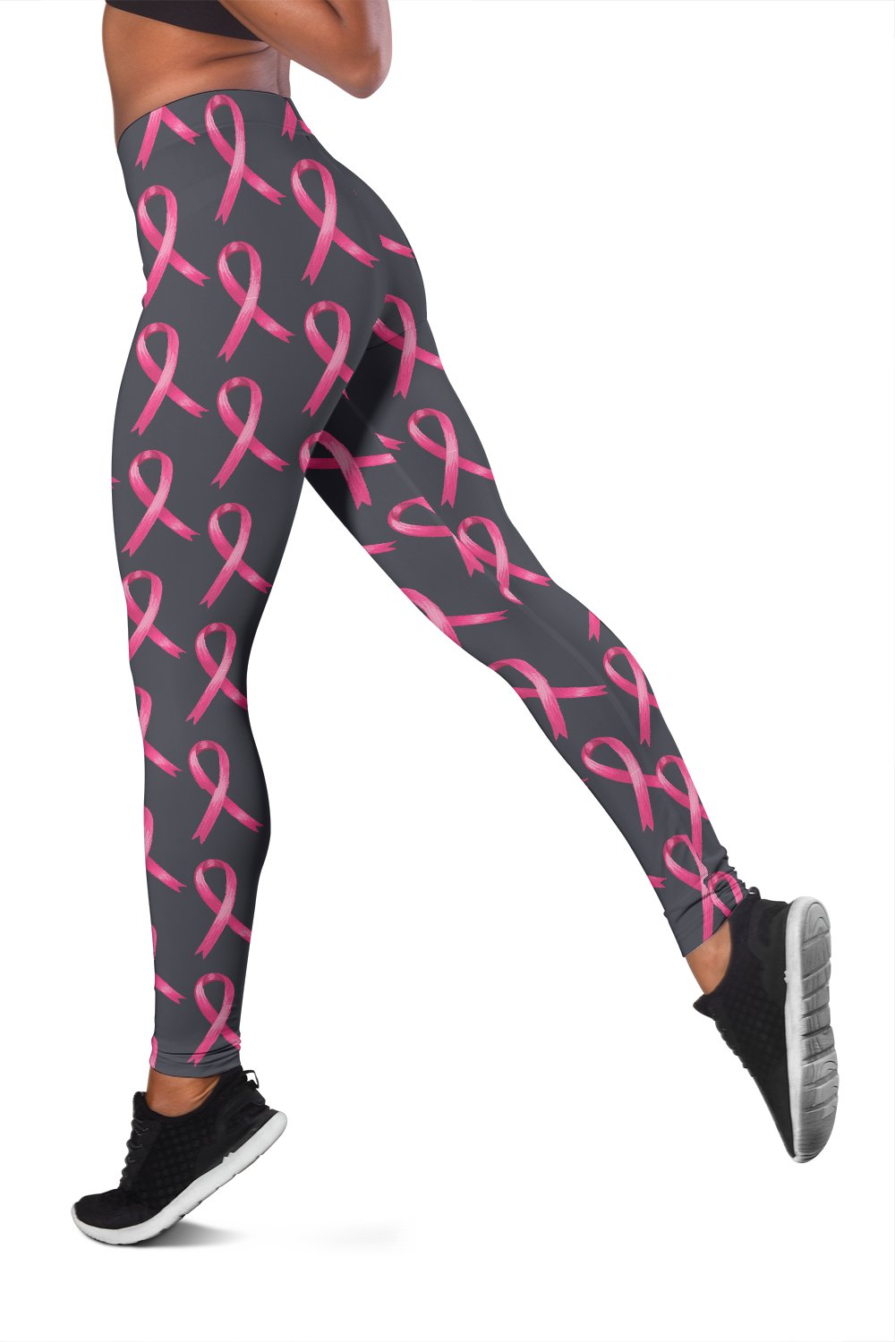 Breast Cancer Awareness Pattern Women Leggings