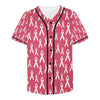 Breast Cancer Awareness Symbol Baseball Jersey-JTAMIGO.COM