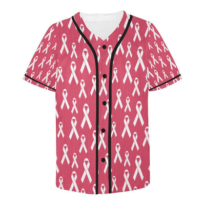 Breast Cancer Awareness Symbol Baseball Jersey-JTAMIGO.COM