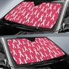 Breast Cancer Awareness Symbol Car Sun Shade For Windshield