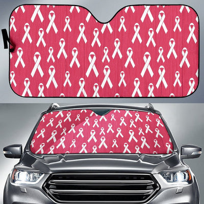 Breast Cancer Awareness Symbol Car Sun Shade For Windshield