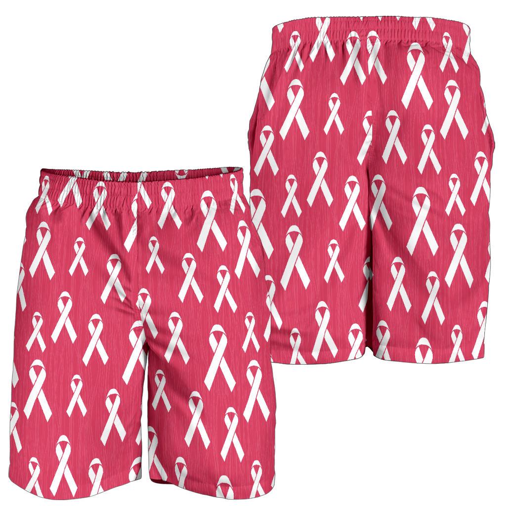 Breast Cancer Awareness Symbol Mens Shorts-JTAMIGO.COM